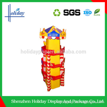Direct Factory store cardboard floor cardboard display stand